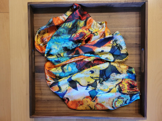 Floral Burst Pashmina, Sarong, Pareo Wrap, or Shawl