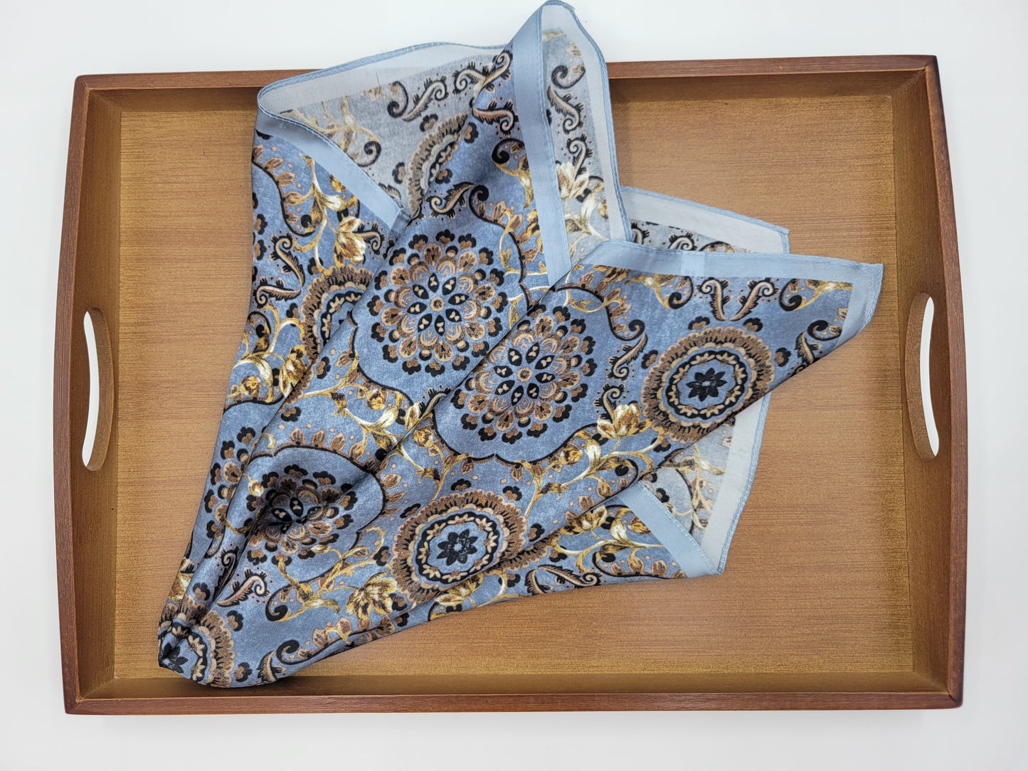 High Fashion Diva Scarf - Blue Delight