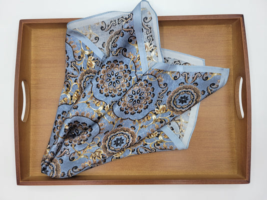 High Fashion Diva Scarf - Blue Delight
