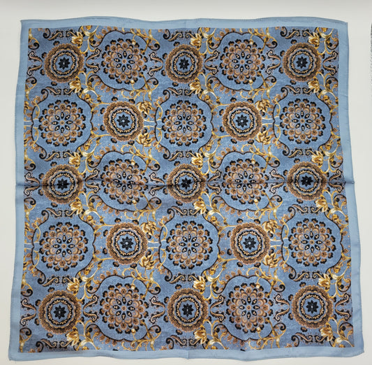 High Fashion Diva Scarf - Blue Delight